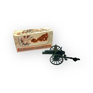 Vintage 4” CRESCENT TOY CO. No. 1249, 18-Pounder Field Artillery Gun 1914-18